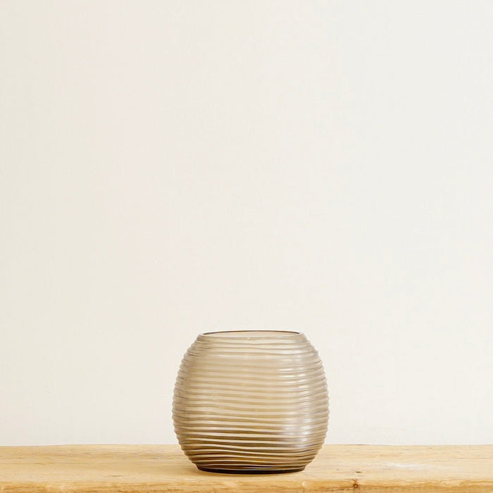 Adele Hand-Cut Glass Vase - Biku Furniture & Homewares