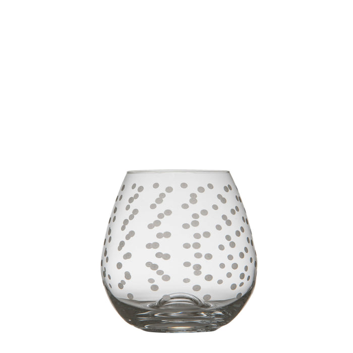 Adeline Dot Water Glass - Biku Furniture & Homewares