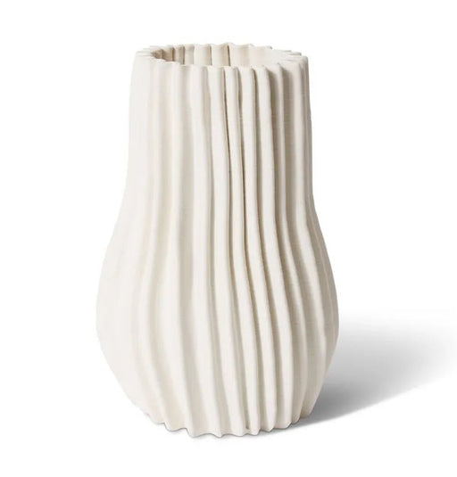 Akani Ivory Sleek Vessel - Biku Furniture & Homewares