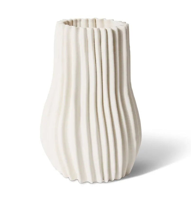 Akani Ivory Sleek Vessel - Biku Furniture & Homewares