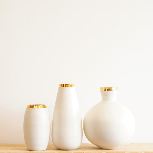 Amaris Glass Vase - Biku Furniture & Homewares
