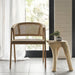 Amelia Rattan & Teak Dinning Chair - Biku Furniture & Homewares