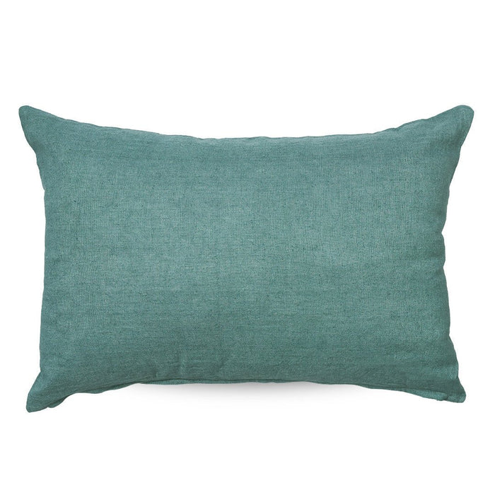 Anaïs embroidered Linen Cushion - Biku Furniture & Homewares
