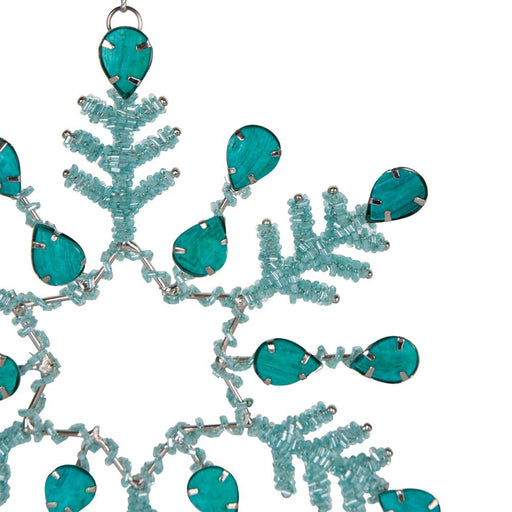 Aquane Hanging Snowflake Ornament - Biku Furniture & Homewares