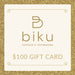 Biku $100 Gift Card - Biku Furniture & Homewares