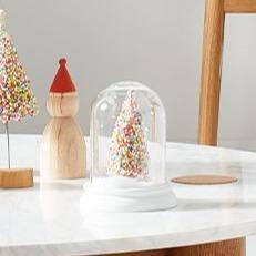 Carousel LED Sprinkle Tree Snowdome - Biku Furniture & Homewares