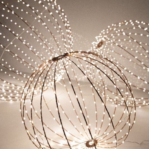 Chanteur Electric LED foldable Copper Sphere with Copper Wire - Biku Furniture & Homewares