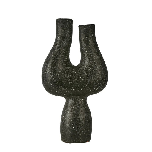 Charcoal Moore Tall Vase - Biku Furniture & Homewares
