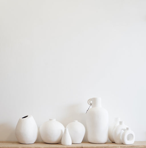 Chiyo Terracotta Vase - Biku Furniture & Homewares