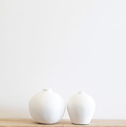 Chiyo Terracotta Vase - Biku Furniture & Homewares