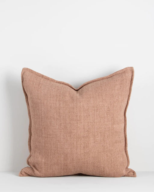 Clay Serenity Pillow with Feather Filling - Biku Furniture & Homewares