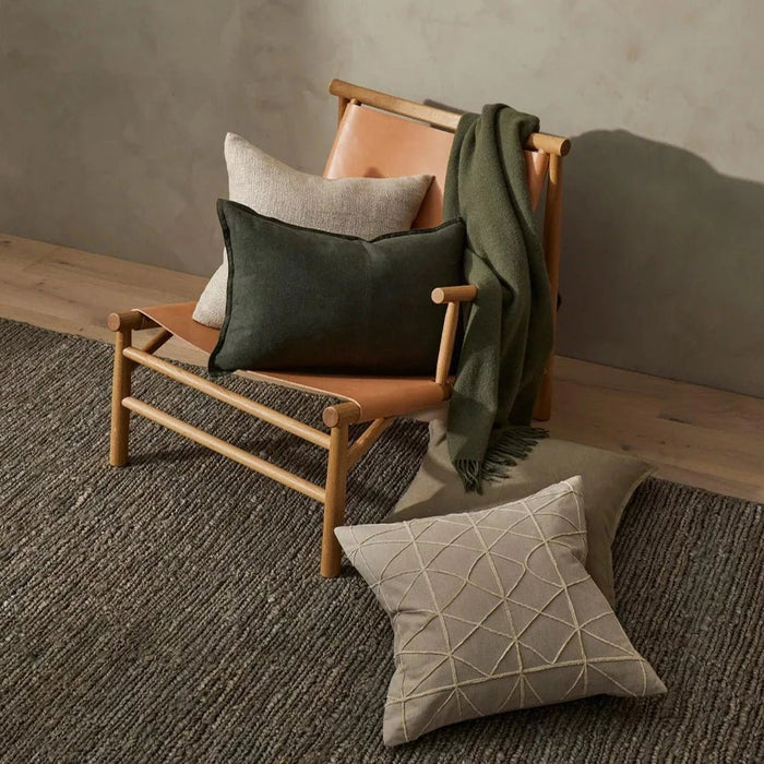 Corso Chunky Linen Blend Cushion - Biku Furniture & Homewares