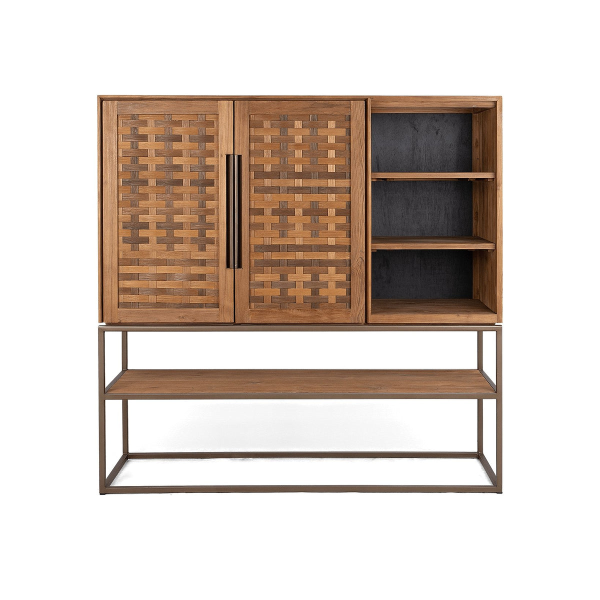 dBodhi Karma Pure Cabinet 2 Doors 3 Shelves 1 Open Rack