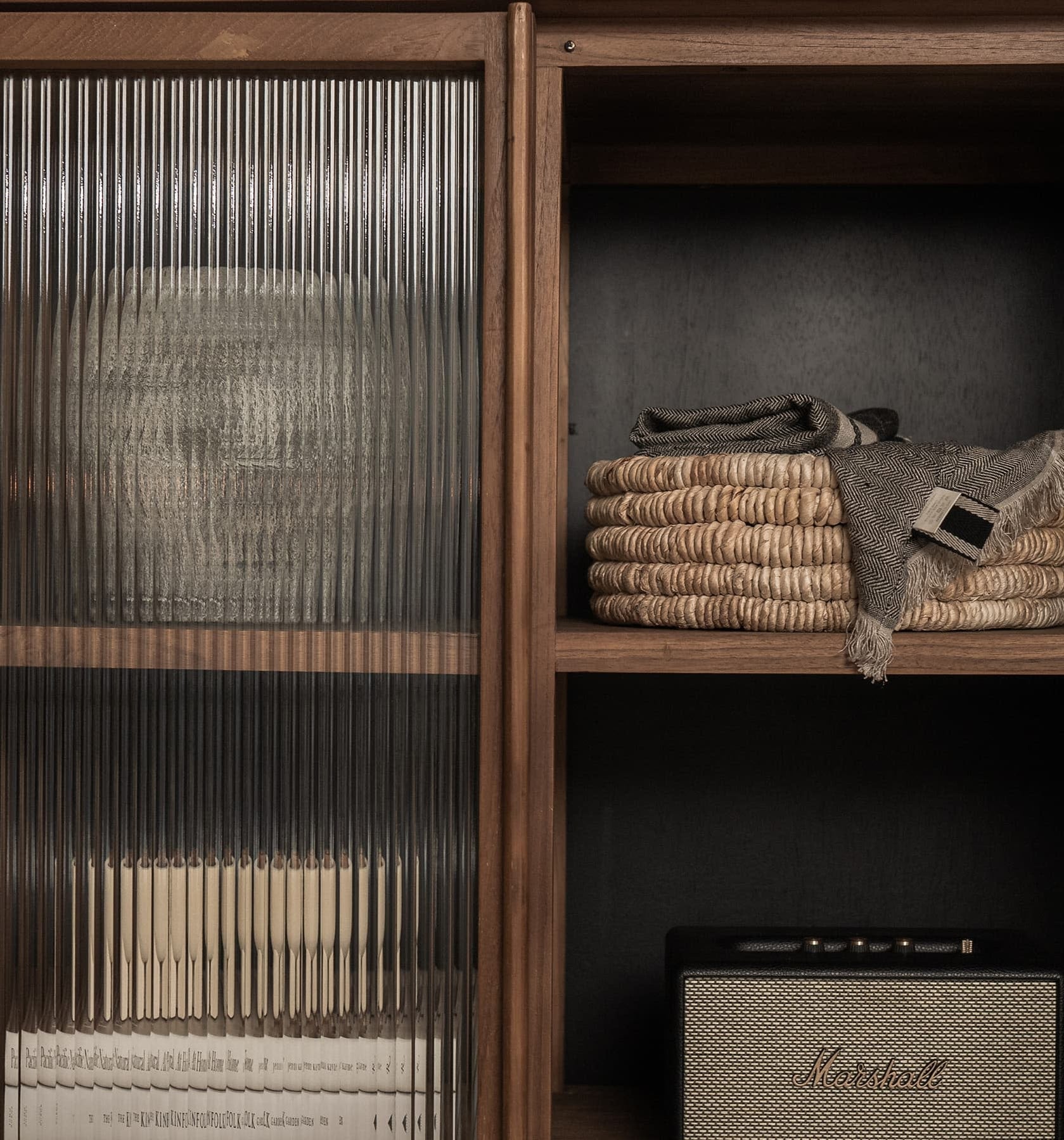 dBodhi Motion Display 2 Textured Glass Doors — Biku Furniture