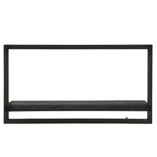dBodhi Shelfmate type A - Black Stain, Smoked Iron - Biku Furniture & Homewares
