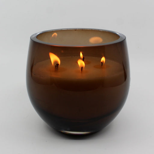 Gleaming Bronze Citrus Droplet Scented Candle - Biku Furniture & Homewares