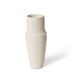 Hessian White Atlas Vase - Biku Furniture & Homewares