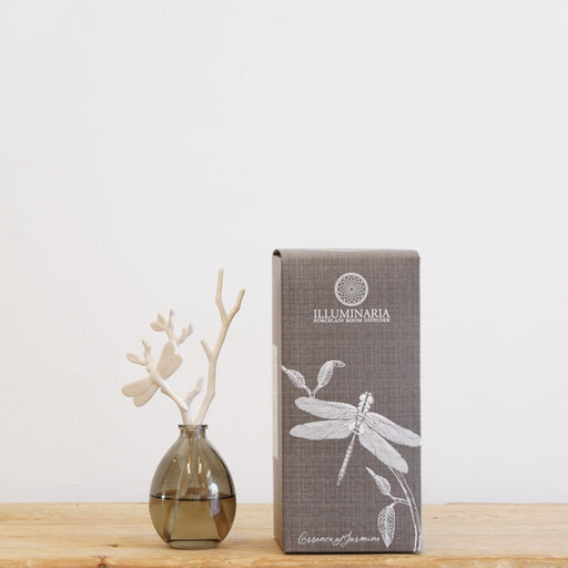 Illuminaria Porcelain Stem Diffuser - Butterfly Orchid - Biku Furniture & Homewares