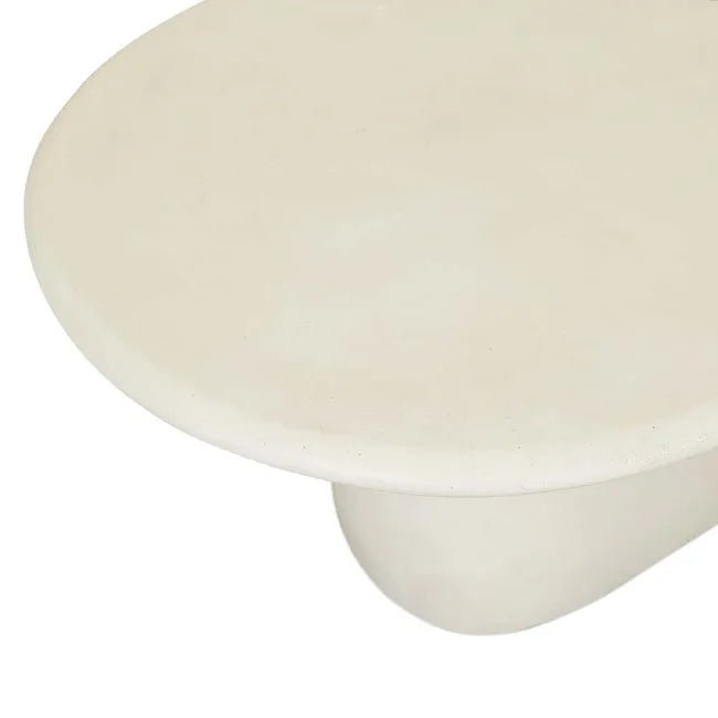 Ivory Serenity Curved Coffee Table - Biku Furniture & Homewares