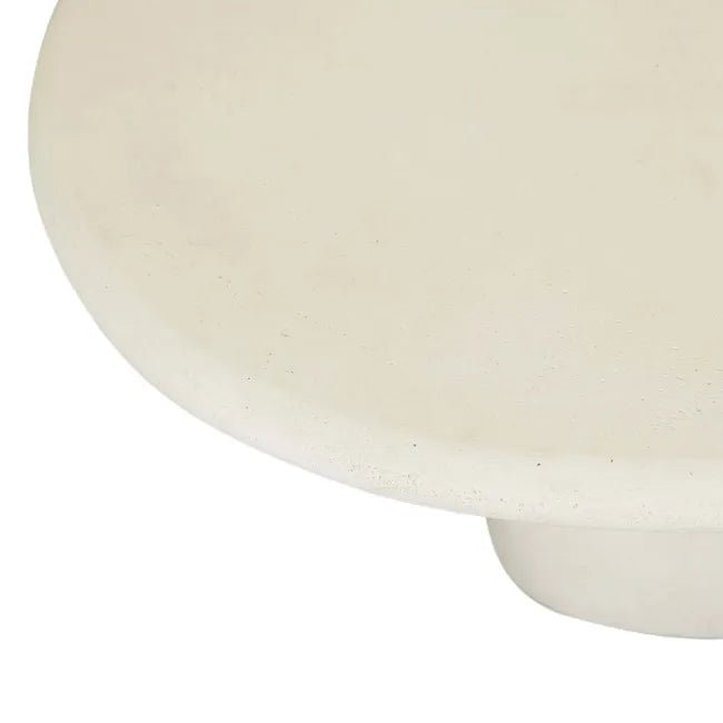 Ivory Serenity Curved Coffee Table - Biku Furniture & Homewares