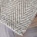 Kashmir Hemp /Wool Natural Herringbone Rug - Biku Furniture & Homewares