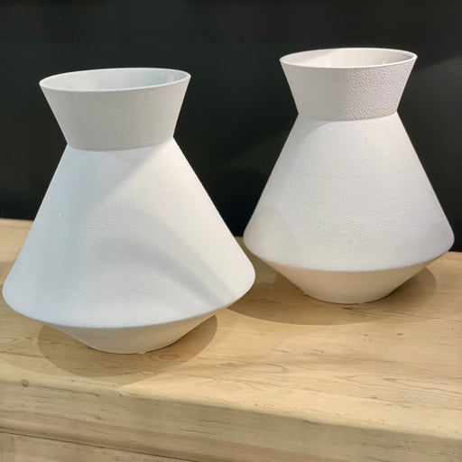 Leonora Porcelain Vase - Biku Furniture & Homewares