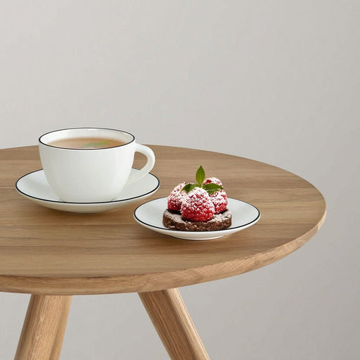 Ligne Noire Coffee Cup & Saucer - Biku Furniture & Homewares