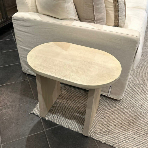 Lucienne Mango Wood Side Table - Biku Furniture & Homewares