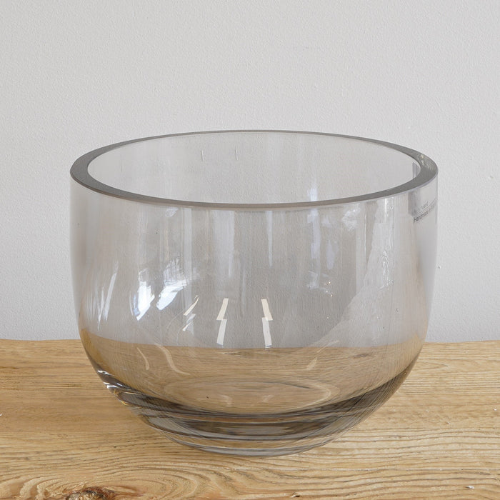 Naples Round Glass Vase - Biku Furniture & Homewares