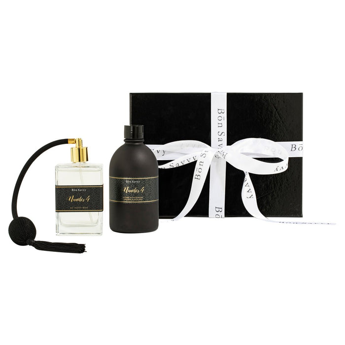 Noir - Luxury Number 4 Scented Lingerie & Delicates Wash with Matching Fragrance Set - Biku Furniture & Homewares