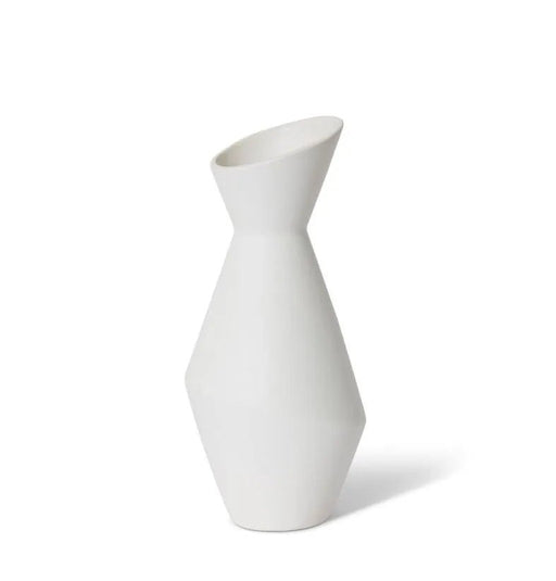 Off White Emilia Vase - Biku Furniture & Homewares