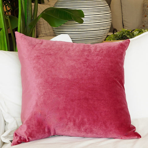 Philia Velvet Cushion - Biku Furniture & Homewares