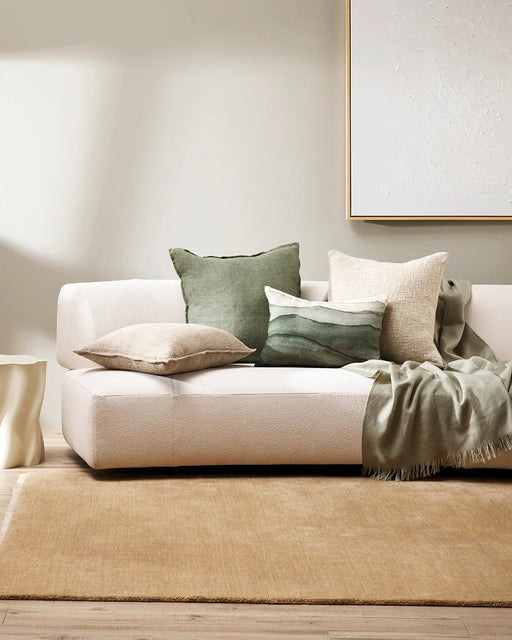 Sage Serenity Aurelia Feather Pillow - Biku Furniture & Homewares
