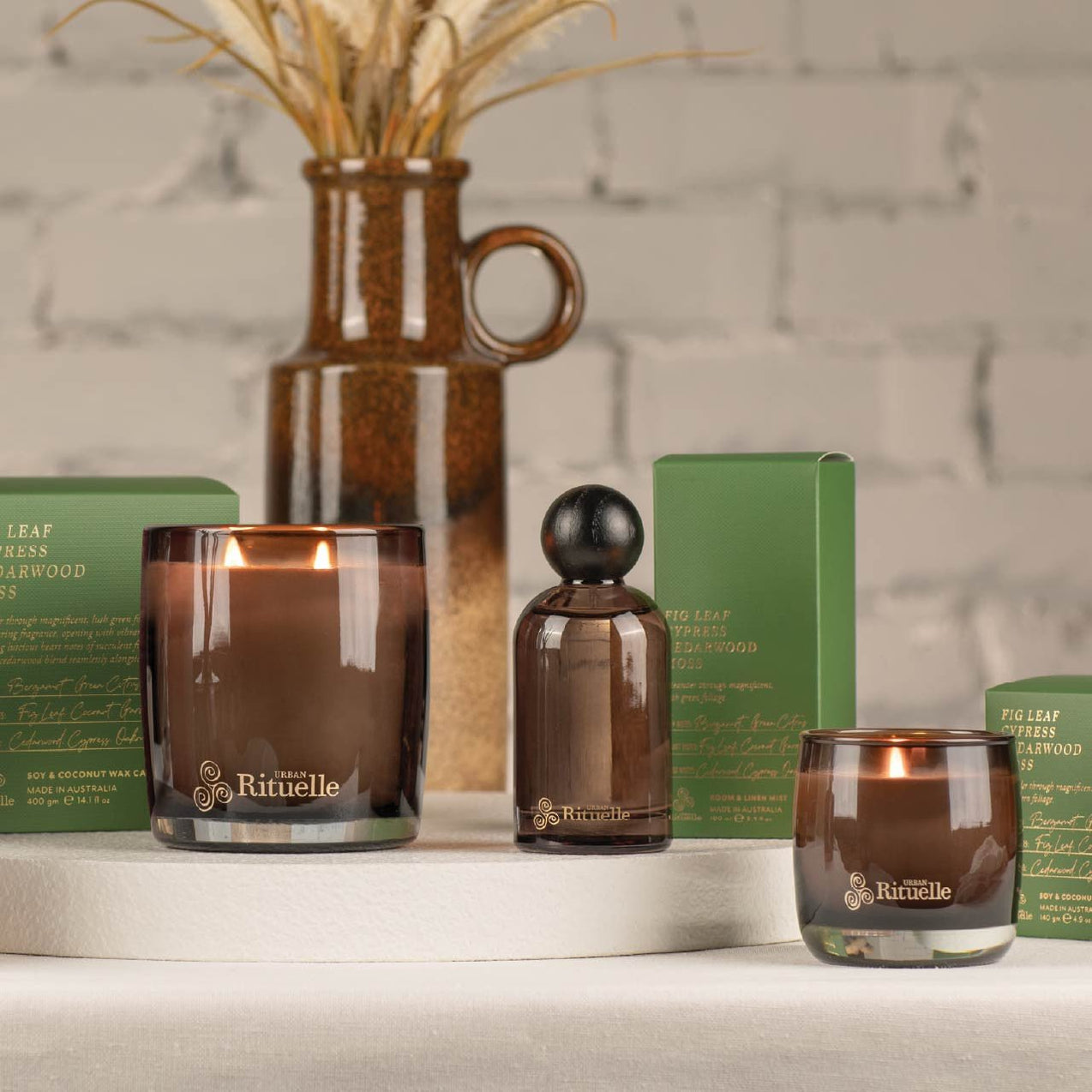 Urban Rituelle Candle Fig Leaf — Biku Furniture & Homewares