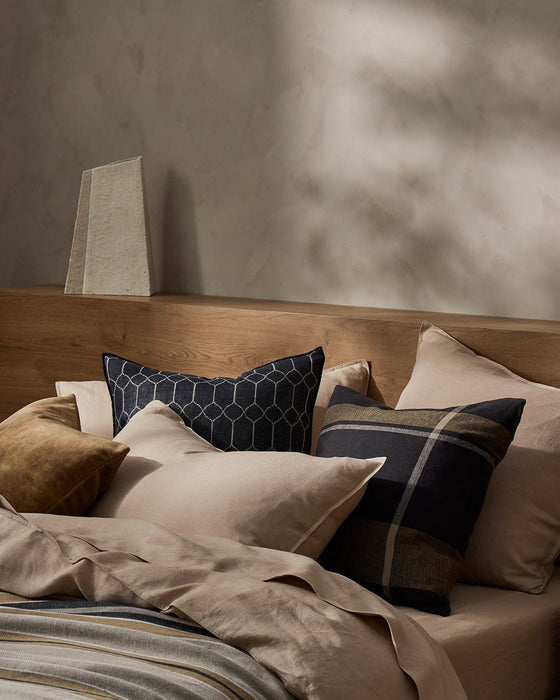 Woollahra European Linen Cushion - Biku Furniture & Homewares