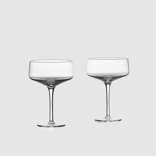 Zone cocktail crystal glass set of 2 - Biku Furniture & Homewares